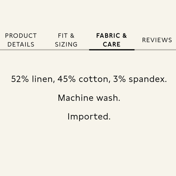 Linen High Rise Pants Strips - Picture 6 of 8